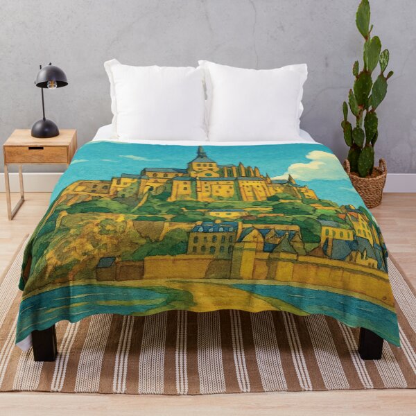 Item preview, Mont Saint-Michel Island Castle View designed and sold by Era-of-Traveler.