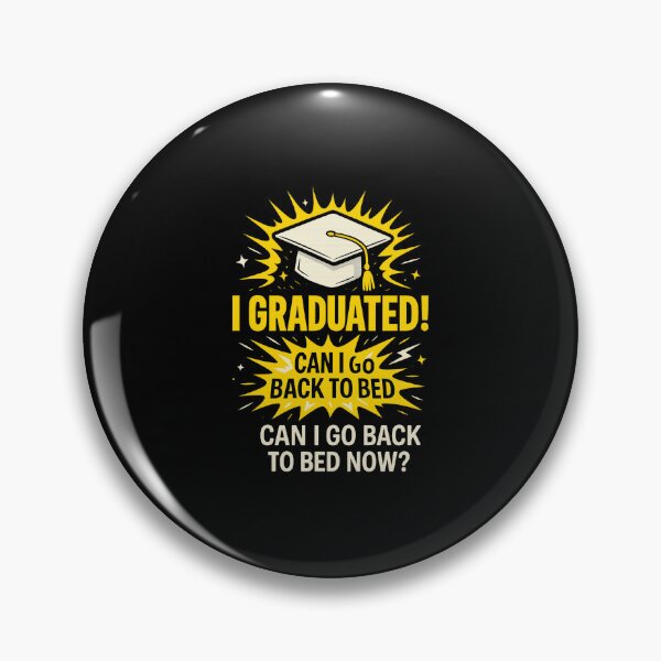 Item preview, Funny Graduation Shirt – I Graduated Can I Sleep Now designed and sold by diyoor.