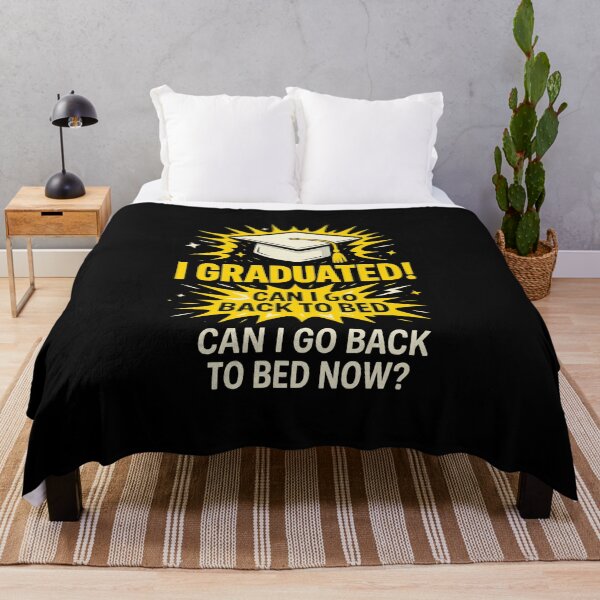 Item preview, Funny Graduation Shirt – I Graduated Can I Sleep Now designed and sold by diyoor.