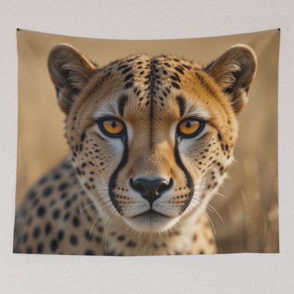 Item preview, cheetah stares directly ahead designed and sold by InezPhotography.