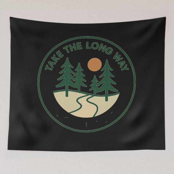 Item preview, Take the Long Way designed and sold by MindsInBloom.