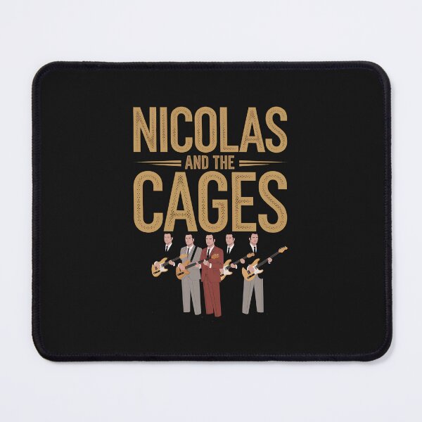 Item preview, Nicolas And The Cages Nic Cage Band  designed and sold by Nekusa.