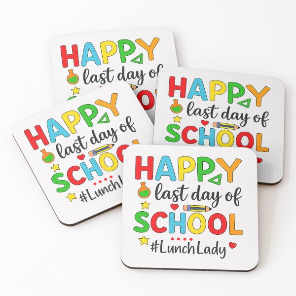 Item preview, Funny Summer Teacher Happy Last Day Of School Lunch Lady designed and sold by TalalosART.