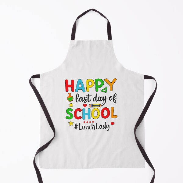Item preview, Funny Summer Teacher Happy Last Day Of School Lunch Lady designed and sold by TalalosART.