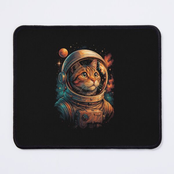 Item preview, Galaxy Astronaut Cat Space designed and sold by TalalosART.