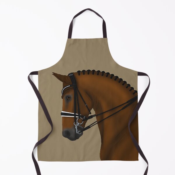 Item preview, Bay Dressage Horse in Double Bridle designed and sold by DappledMoon.
