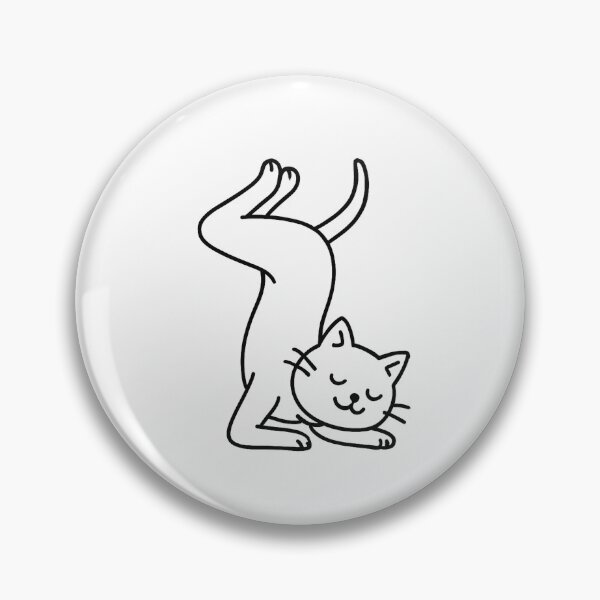 Item preview, Cat Yoga Pincha Mayurasana designed and sold by AlyssaMerici.