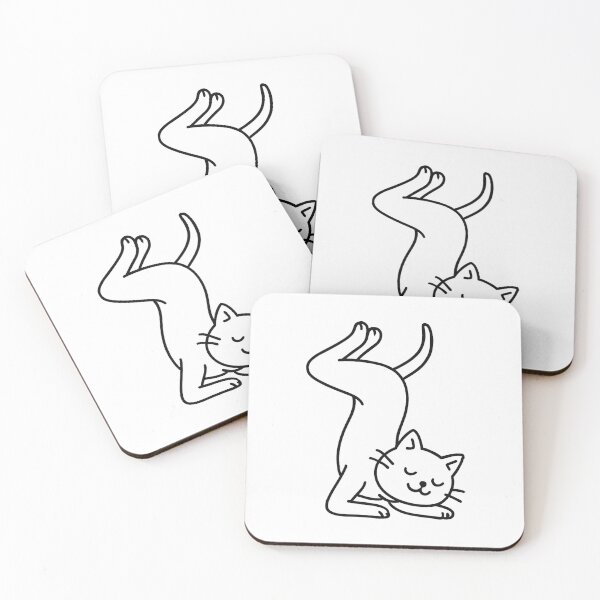 Artikelvorschau, Katzen-Yoga Pincha Mayurasana entworfen und verkauft von AlyssaMerici.