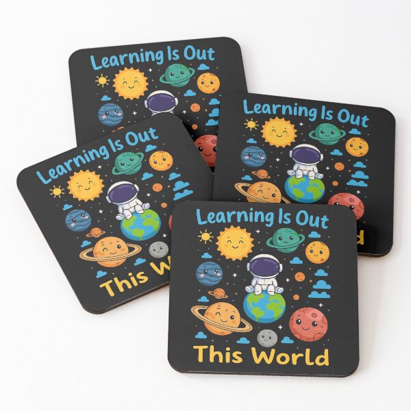 Item preview, Learning Is Out Of This World Space Astrology Solar System designed and sold by TalalosART.