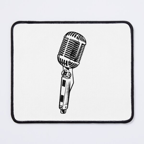 Item preview, Vintage Microphone Voice Recording Dynamic Studio Mic designed and sold by inkoutninja.