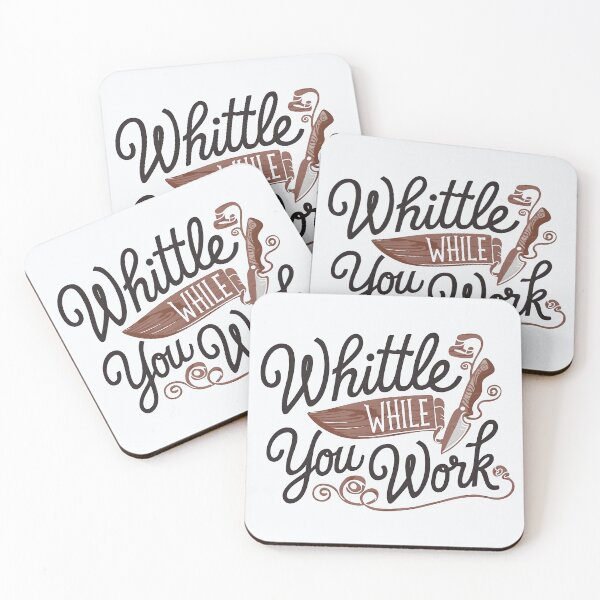 Item preview, Whittle While You Work – Craft in Progress designed and sold by Jollys-ArtShop.