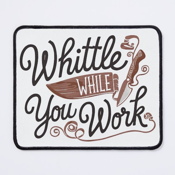 Item preview, Whittle While You Work – Craft in Progress designed and sold by Jollys-ArtShop.