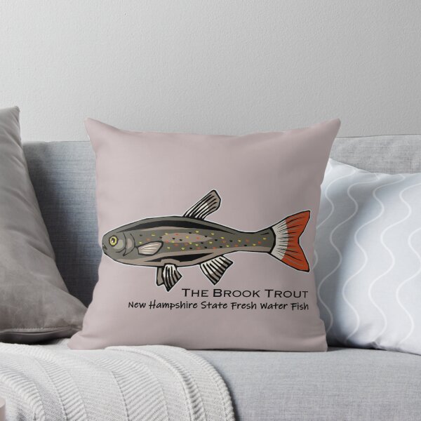 Item preview, New Hampshire State Freshwater Fish - Brook Trout designed and sold by GreenCarbon2112.