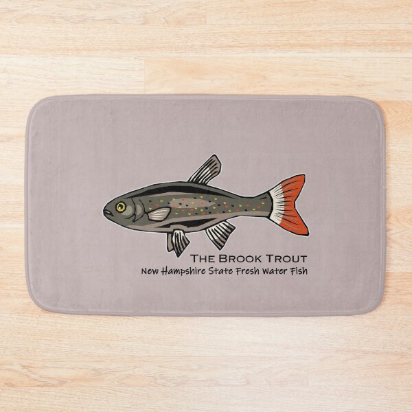 Item preview, New Hampshire State Freshwater Fish - Brook Trout designed and sold by GreenCarbon2112.