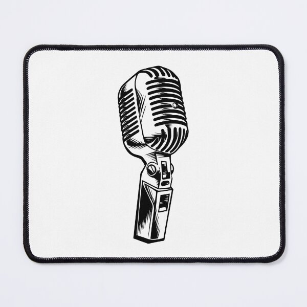 Item preview, Vintage Microphone Voice Recording Dynamic Studio Mic designed and sold by inkoutninja.