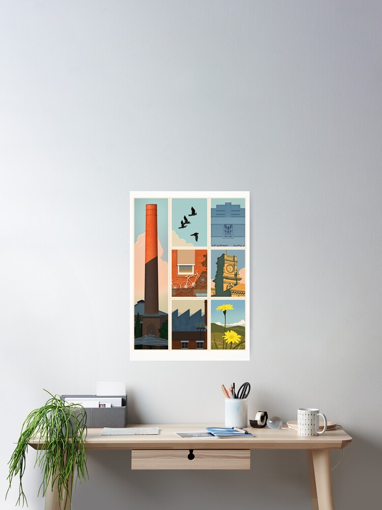 Thumbnail 2 of 3, Poster, Castlemaine designed and sold by hinze.