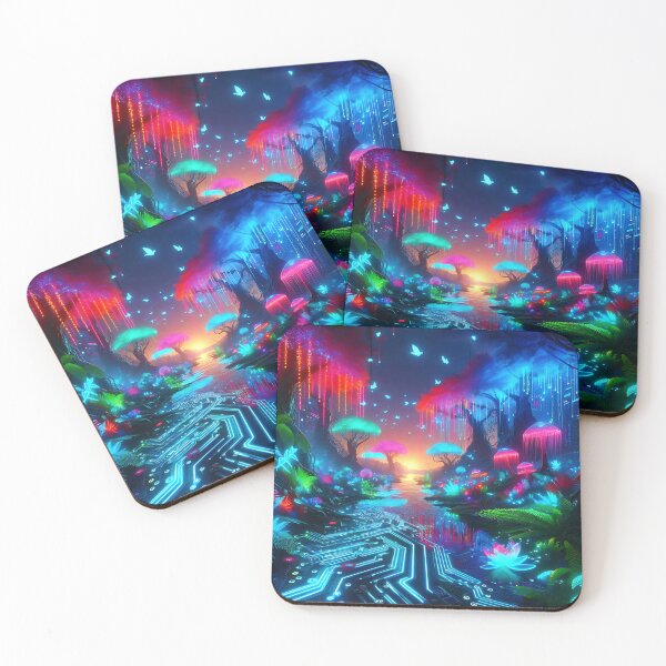 Item preview, Neon Jungle  designed and sold by Intriguing Designs.