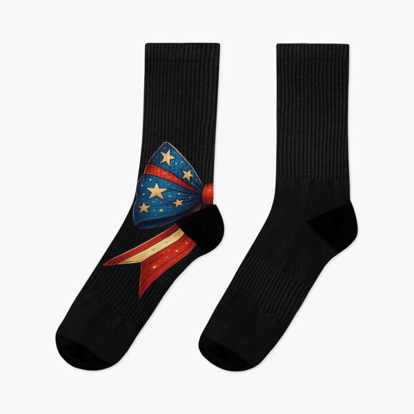 Item preview, Memorial Day Cute USA Flag Bow Coquette Women Girls  designed and sold by MOHITSALVI.