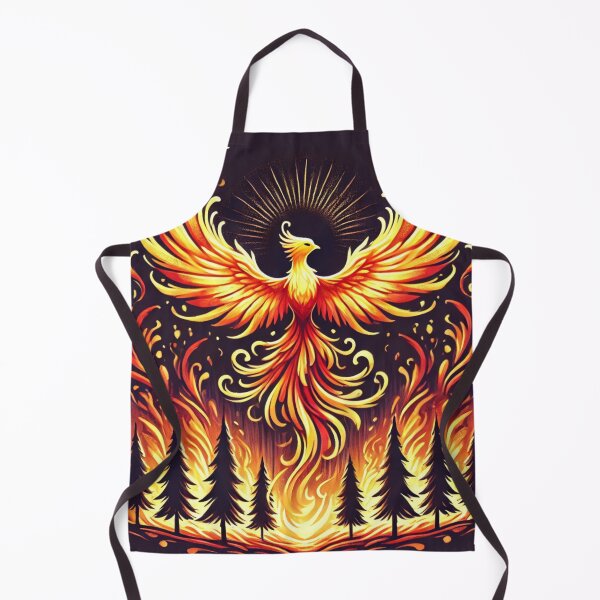 Item preview, Vibrant And Magical Phoenix designed and sold by Dream Bloom Gallery.