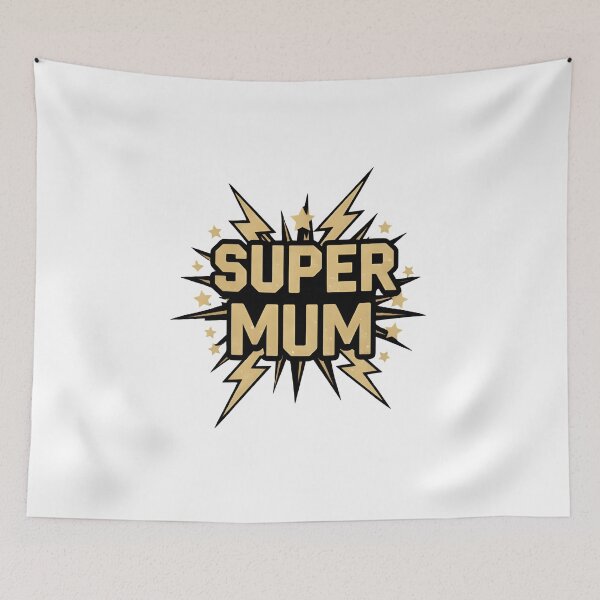 Item preview, Bold Retro Hero Design for Amazing Mamas designed and sold by CrystalCove11.