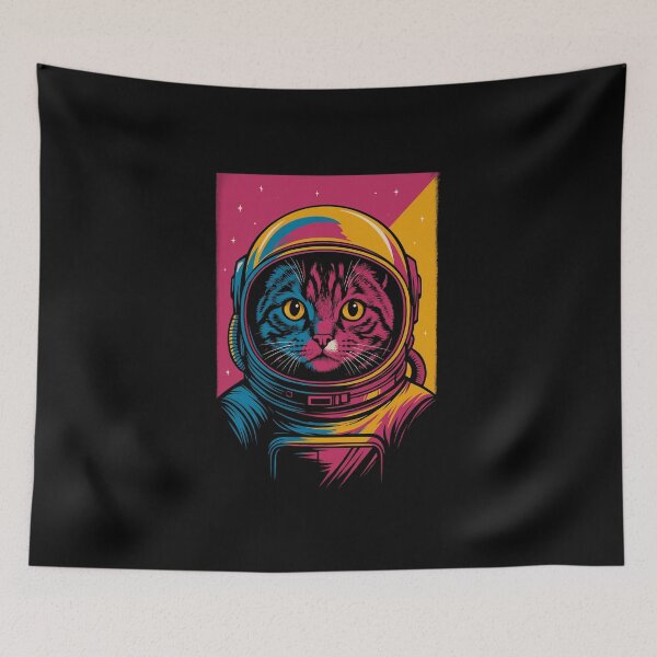 Item preview, Space Cat With Spacesuit Astronaut Galaxy designed and sold by MOHITSALVI.
