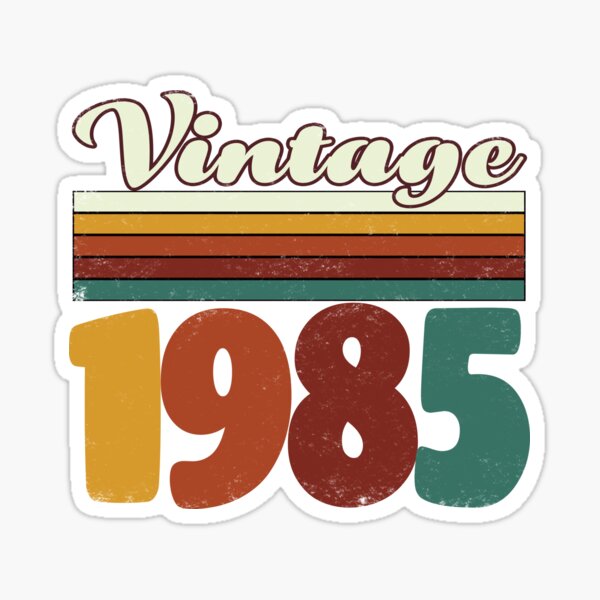 Artikel-Vorschau von Jahrgang 1985., designt und verkauft von EunsooLee.