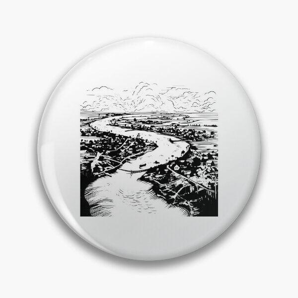 Item preview, Amazon River Stream Basin Water Jungle Rainforest designed and sold by inkoutninja.