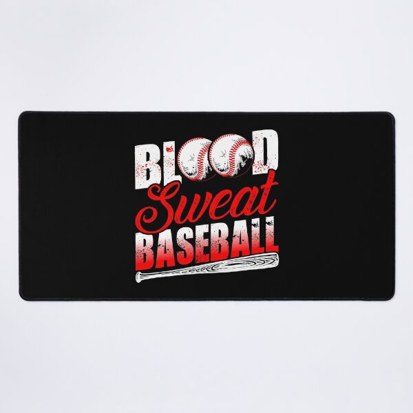 Item preview, Blood, Sweat, Baseball Sport Art designed and sold by Back2Collage.