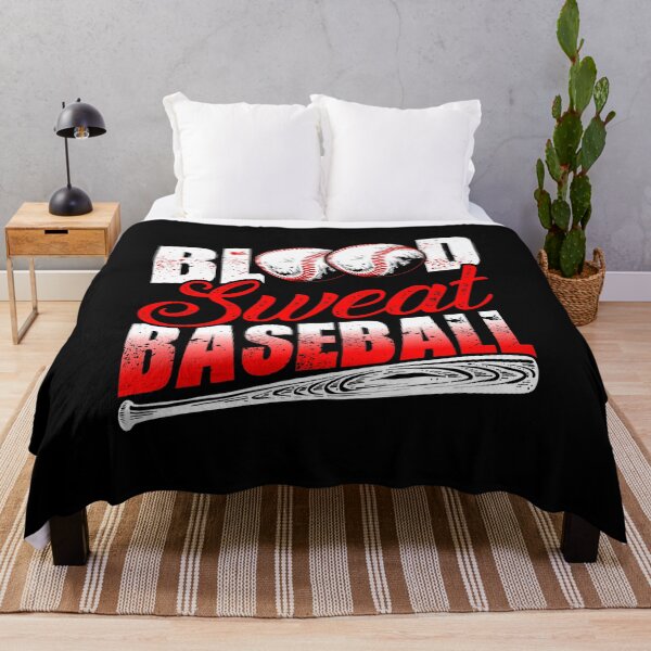 Item preview, Blood, Sweat, Baseball Sport Art designed and sold by Back2Collage.