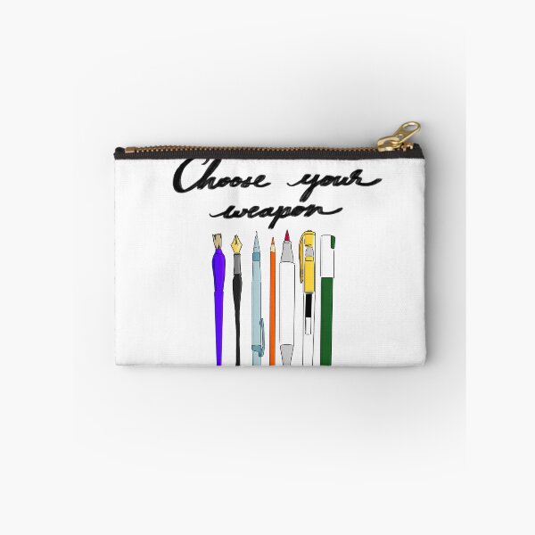 Item preview, Choose Your Weapon, cursive designed and sold by EllieBubs.