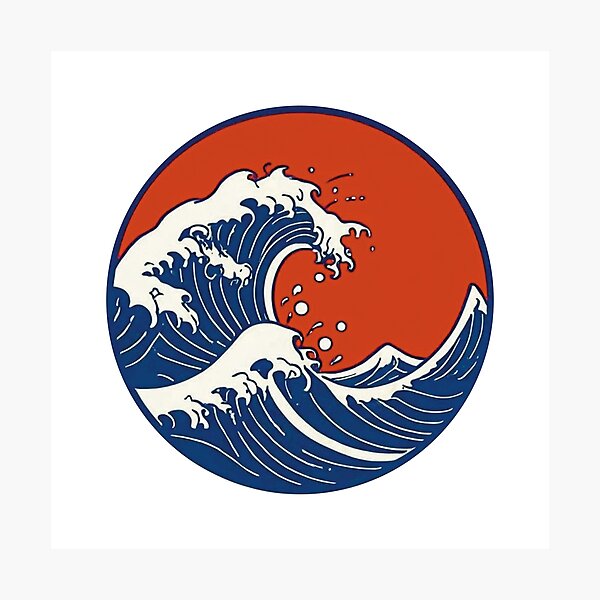 Item preview, Sunset Wave. #2 designed and sold by EunsooLee.