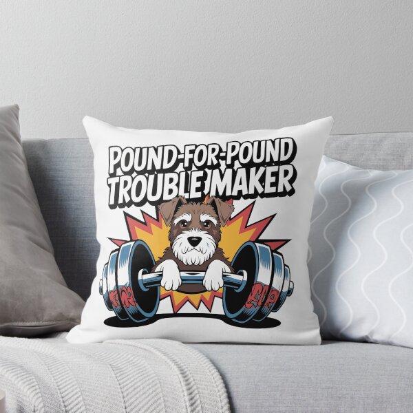 Item preview, Pound-for-Pound Trouble Maker Schnauzer Gym Design designed and sold by WildlifeInc.
