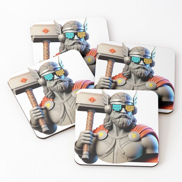 Item preview, Pixel Thor – God of Thunder and Chill designed and sold by BeamiCreations.