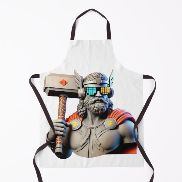 Item preview, Pixel Thor – God of Thunder and Chill designed and sold by BeamiCreations.