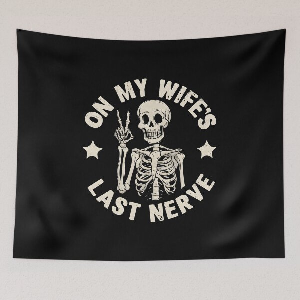 Item preview, On My Wifes Last Nerve designed and sold by PlanetMarker.