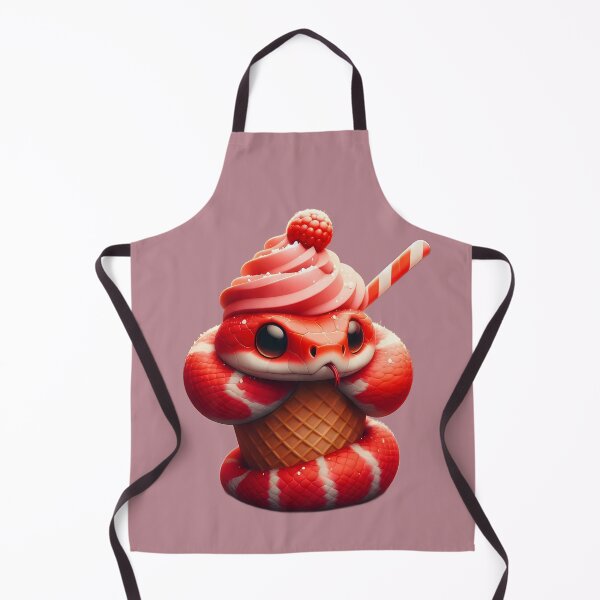 Item preview, Cute Snake in Ice Cream Cone designed and sold by Astralia.