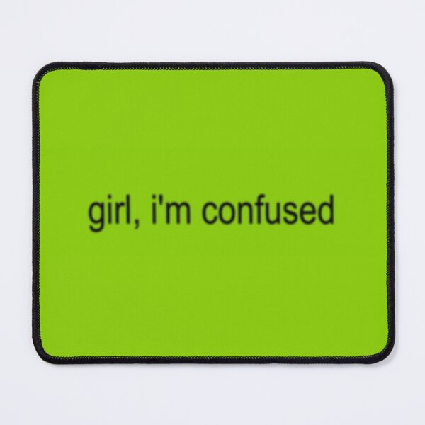 Item preview, girl, i'm confused designed and sold by luveyart.