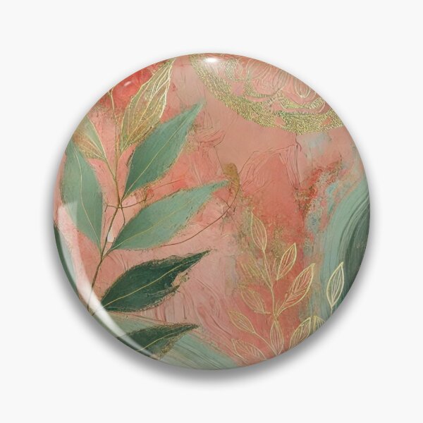 Item preview, Abstract Golden Leaf Artwork Style 7 designed and sold by Dream Bloom Gallery.