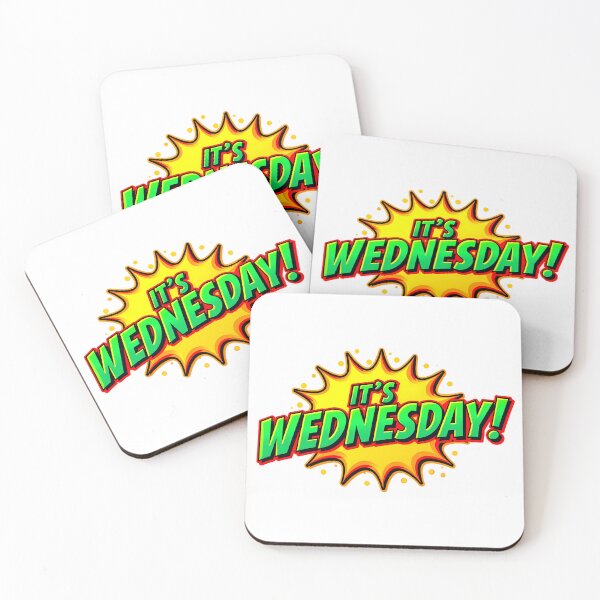 Item preview, "IT'S WEDNESDAY!" designed and sold by Tecno-Art-Land.