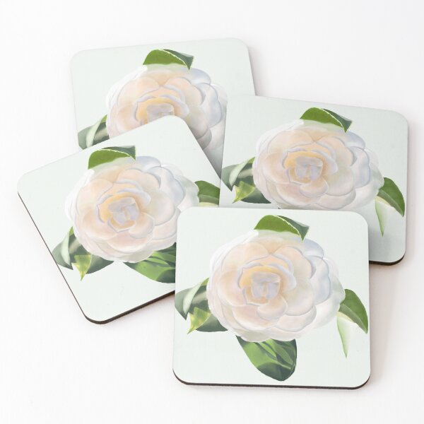 Item preview, white camellia designed and sold by Mia's.