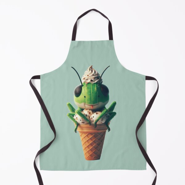 Item preview, Adorable Grasshopper in Ice Cream Cone designed and sold by Astralia.