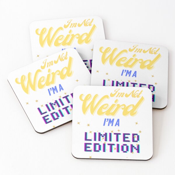Item preview, I'm Not Weird I'm A Limited Edition | Anti-Normal Sarcastic Meme Tee | Neurospicy Humor Shirt | Rare Specimen Collector Apparel | DND Alt Fashion Unisex Graphic T-Shirt designed and sold by Weird5-TheStore.
