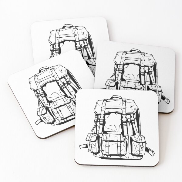 Item preview, Rucksack Military Tactical Backpack Assault Bag Hike designed and sold by inkoutninja.
