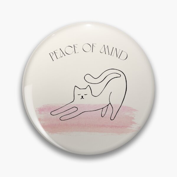 Item preview, Peace of Mind (Cat) designed and sold by TokyoChick.