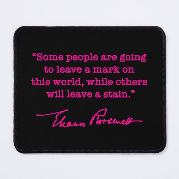 Item preview, Eleanor Roosevelt Quote - Hot Pink designed and sold by Thelittlelord.