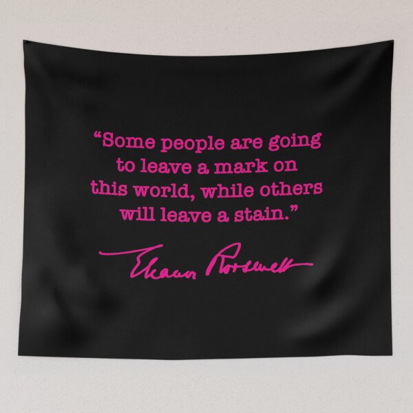 Item preview, Eleanor Roosevelt Quote - Hot Pink designed and sold by Thelittlelord.
