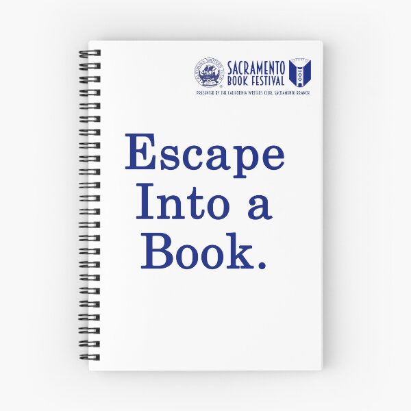 Item preview, Sacramento Book Festival: Escape Into a Book T-Shirt designed and sold by SacBookFest.