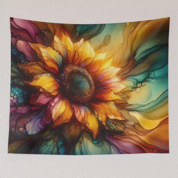 Item preview, Cinematic Sunflower Painting designed and sold by CrystalCove11.