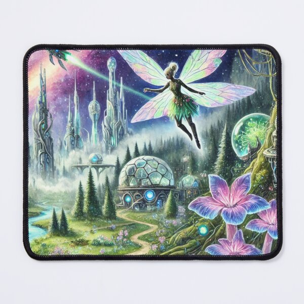 Item preview, Fairy Land In Sci-fi World Style 2 designed and sold by Dream Bloom Gallery.