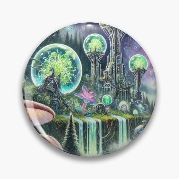 Item preview, Fairy Land In Sci-Fi World Style 1 designed and sold by Dream Bloom Gallery.